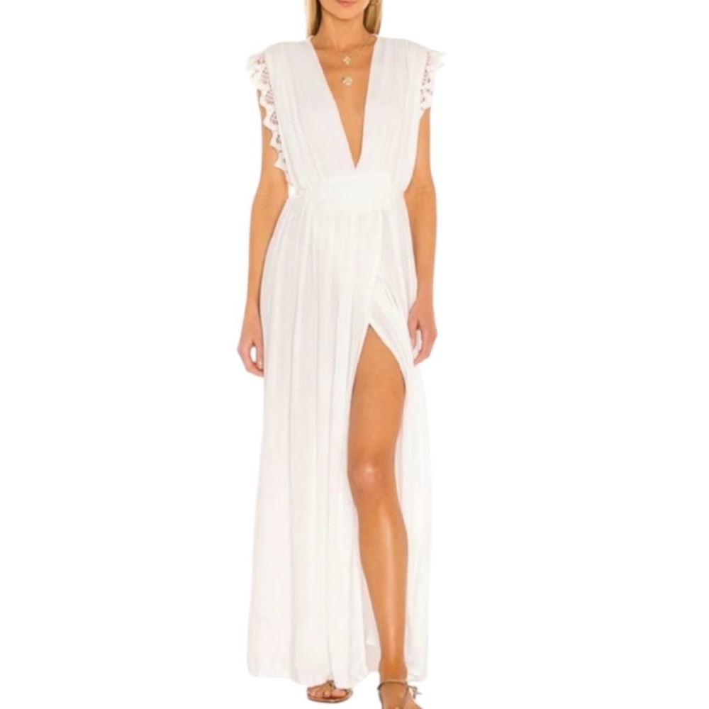 Jens Pirate Booty Rio Wynwood Maxi Dress in Rio White